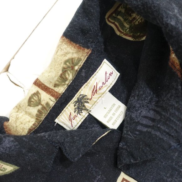 Vintage Joe Marlin Hawaiian Camp Shirt - Picture 5 of 5